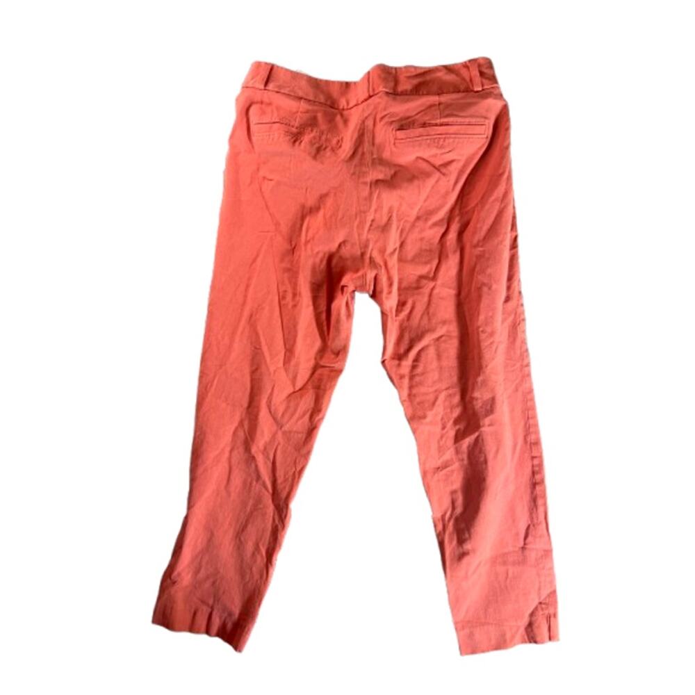 Banana Republic sloan fit ankle chino pink pants womens 10